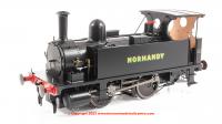 7S-018-001S Dapol B4 0-4-0T Steam Locomotive number 96 named "Normandy" in Southern Black livery - AS PRESERVED